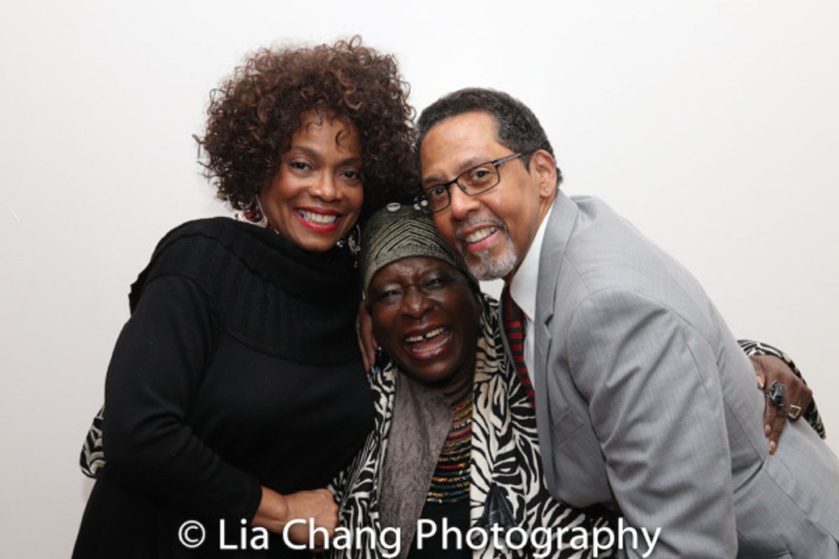 Denise Burse, Ebony Jo-Ann and Peter Jay Fernandez at 