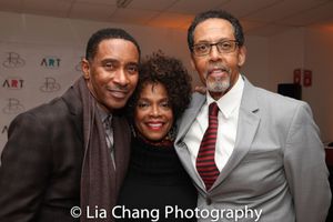 Charles Randolph-Wright, Denise Burse and her husband Peter Jay Fernandez Photo
