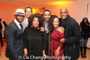 A BLUE reunion: Yusef Miller, Peter Jay Fernandez, Denise Burse, Charles Randolph-Wright, Tinashe Kajese-Bolden and director Kenny Leon @ BroadwayWorld A BLUE reunion: Yusef Miller, Peter Jay Fernandez, Denise Burse, Charles Randolph-Wri Photo