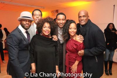 A BLUE reunion: Yusef Miller, Peter Jay Fernandez, Denise Burse, Charles Randolph-Wri Photo