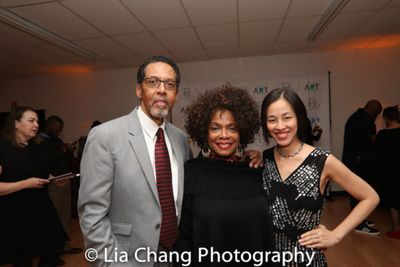 Peter Jay Fernandez, Denise Burse, Lia Chang. Photo by Garth Kravits Photo