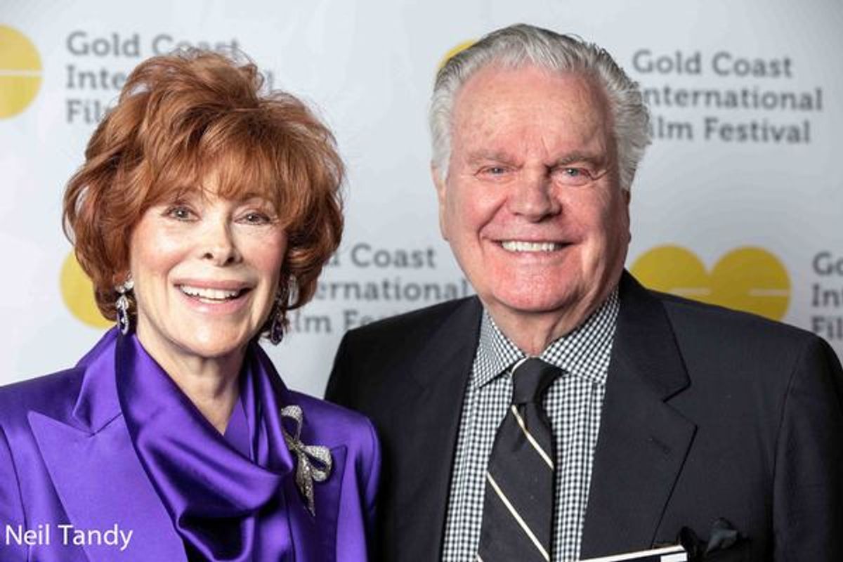 Jill St. John & Robert Wagner at 