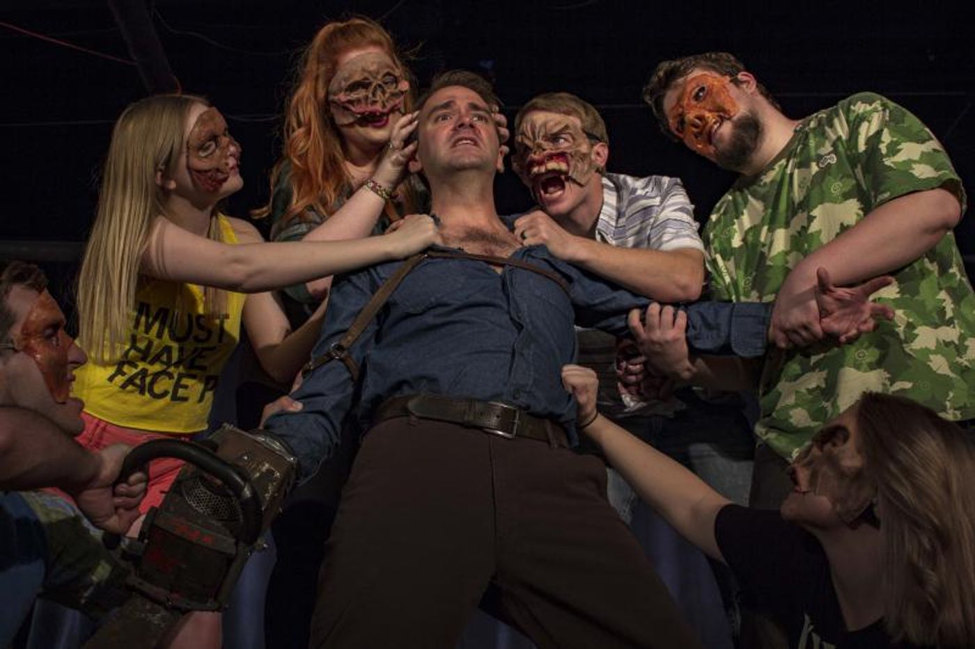 Review: Radical Arts' EVIL DEAD, THE MUSICAL is Bloody Good Halloween Fun Review: Radical Arts' EVIL DEAD, THE MUSICAL is Bloody Good Halloween Fun Image