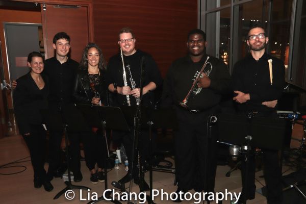 The Band: Kirsten Lee Rosenfeld (Conductor), Griffin Strout (Piano) Kiku Enomoto (Vio Photo
