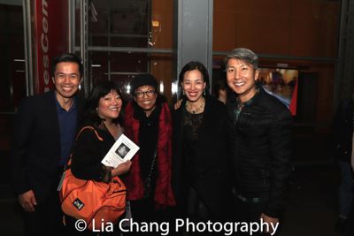 Steven Eng, Ann Harada, Baayork Lee, Lia Chang and Jason Ma Photo
