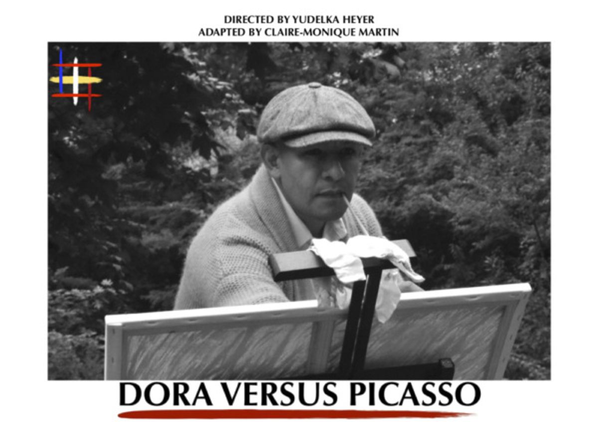 Richard Barreto as Pablo Picasso in 'Dora Versus Picasso' at 