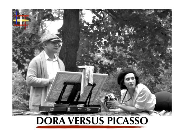 Richard Barreto as Pablo Picasso and Claire-Monique Martin as Dora Maar in 'Dora Vers Photo