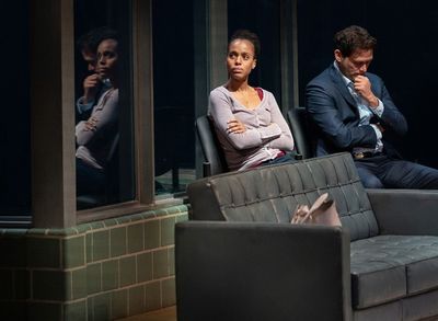 Steven Pasquale, Kerry Washington Photo