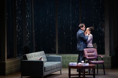 Steven Pasquale, Kerry Washington Photo
