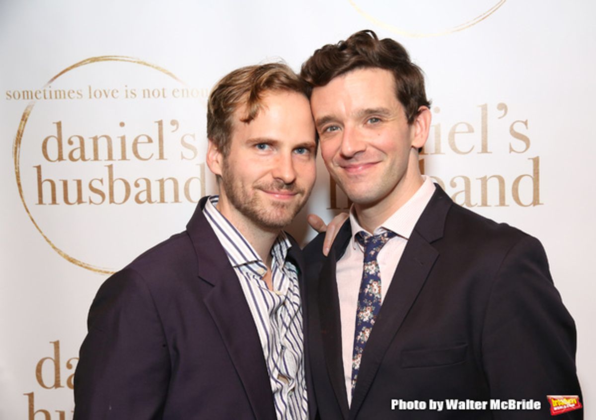 Ryan Spahn and Michael Urie  at 