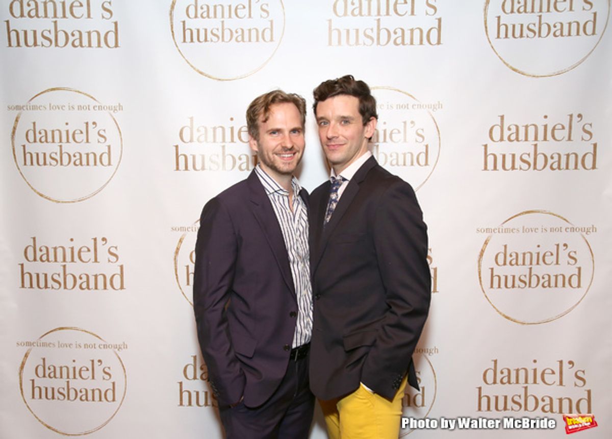 Ryan Spahn and Michael Urie at 