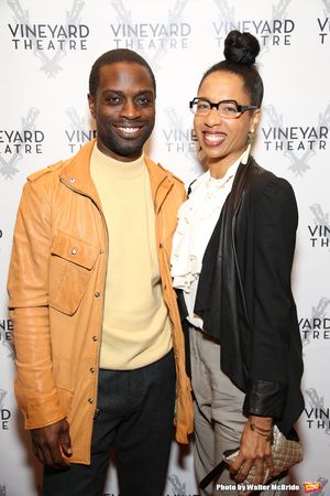 Adesola Osakalumi and guest @ BroadwayWorld Adesola Osakalumi and guest Photo