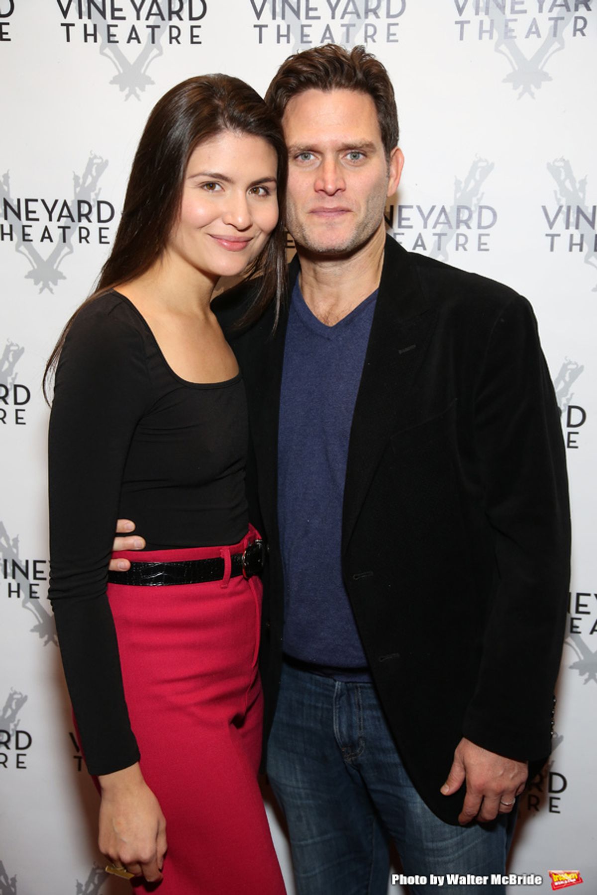 Phillipa Soo and Steven Pasquale  at 