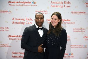 Leslie Odom, Jr. and Toby Milstein @ BroadwayWorld Leslie Odom, Jr. and Toby Milstein Photo