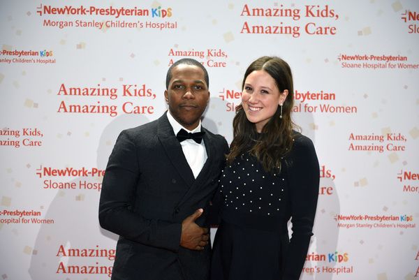Leslie Odom, Jr. and Toby Milstein Photo