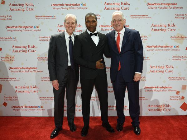  Steve Swartz, Leslie Odom, Jr. and Steven J. Corwin, MD  Photo