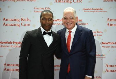 Leslie Odom, Jr. and Steven J. Corwin, MD  Photo