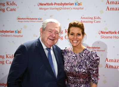 Frank A. Bennack Jr. and Stephanie Ruhle  Photo