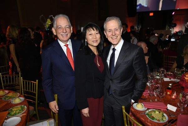 Steven J. Corwin, MD, and event chairs Tina Swartz and Steve Swartz  Photo