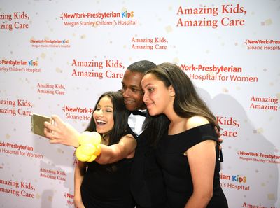 Rachel Mason, Leslie Odom, Jr. and Maya Mason Photo