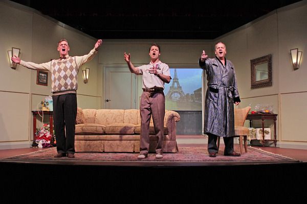 Pictured: Matthew Conlon, Connor Antico, Edward A. Brennan  Photo Credit: Tom Kochie
 Photo