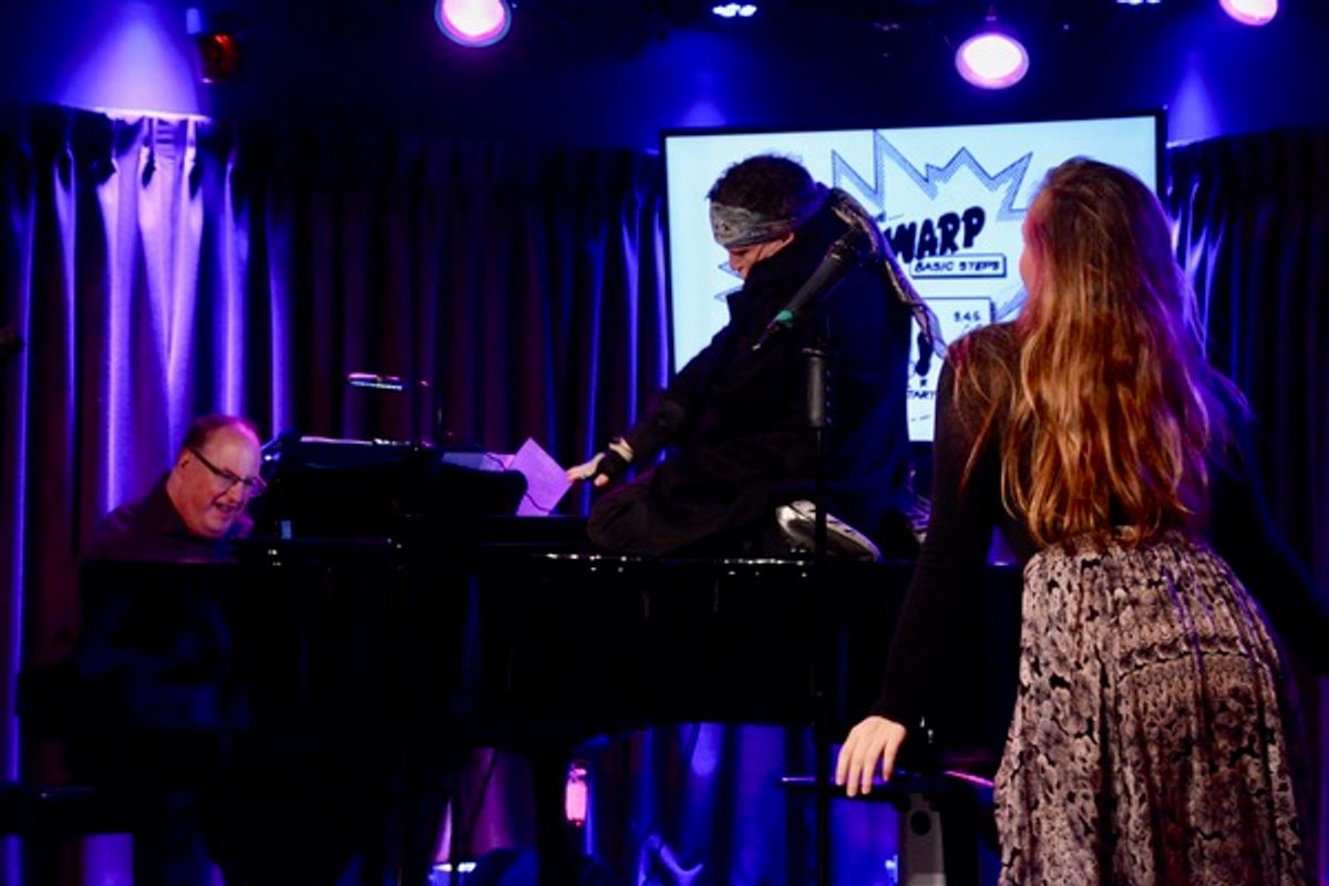 Eugene Gwozdz, Walter Winston O'Neil and Celeste Rose at 