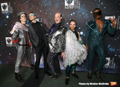 Gavin Creel, Henry Gottfried, Aaron Kaburick, Michael Hartung and Christian Dante Photo