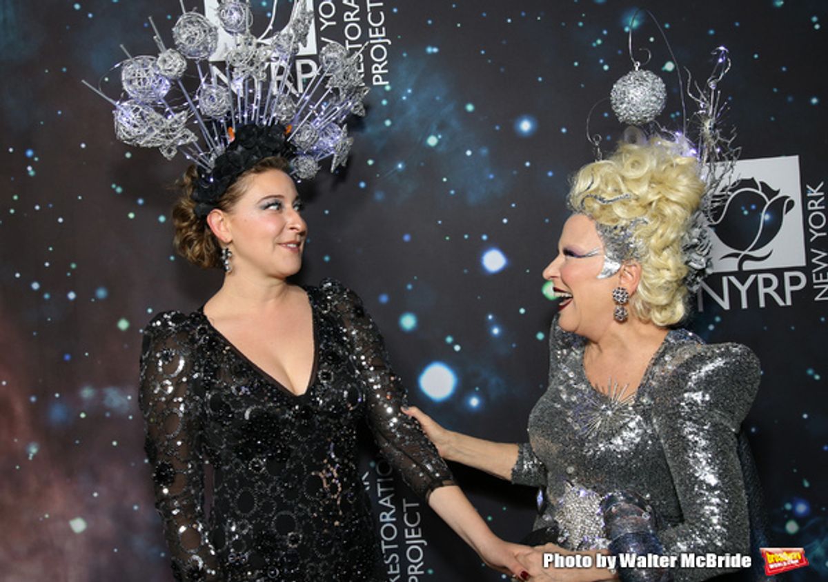 Sophie Von Haselberg and Bette Midler at 