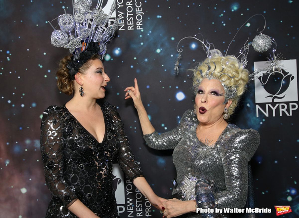 Sophie Von Haselberg and Bette Midler at 