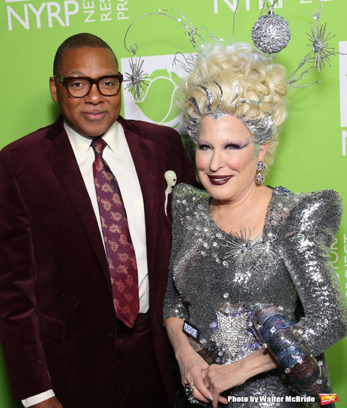 Wynton Marsalis and Bette Midler  at 