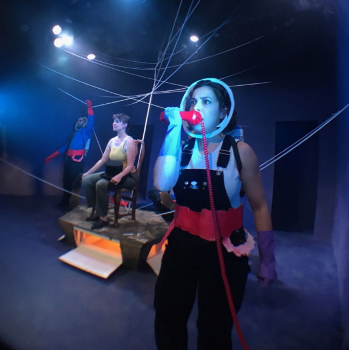 Photo Flash: First Look at New Musical THE WOMAN WHO WENT TO SPACE AS A MAN  Image