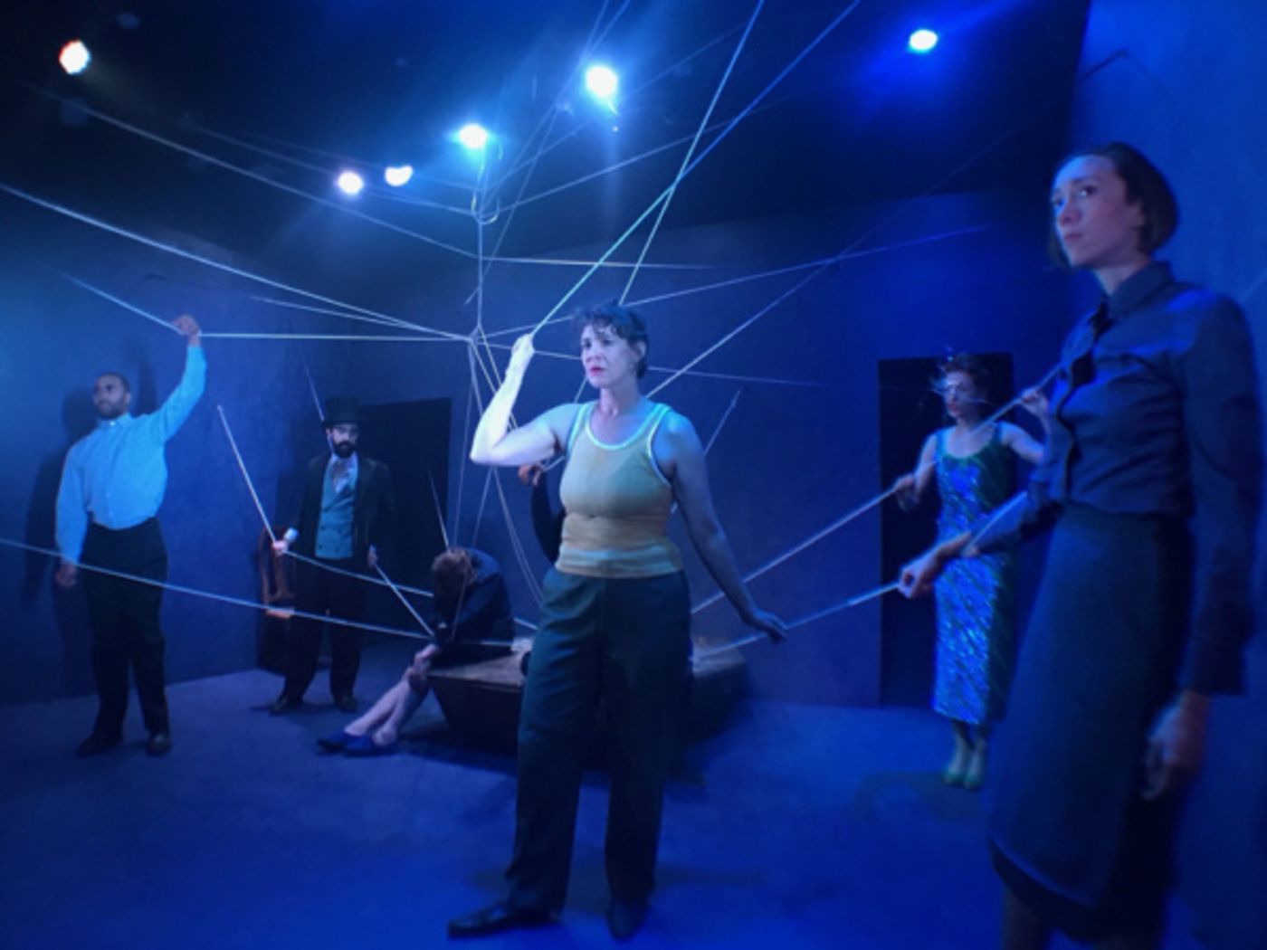 Photo Flash: First Look at New Musical THE WOMAN WHO WENT TO SPACE AS A MAN  Image