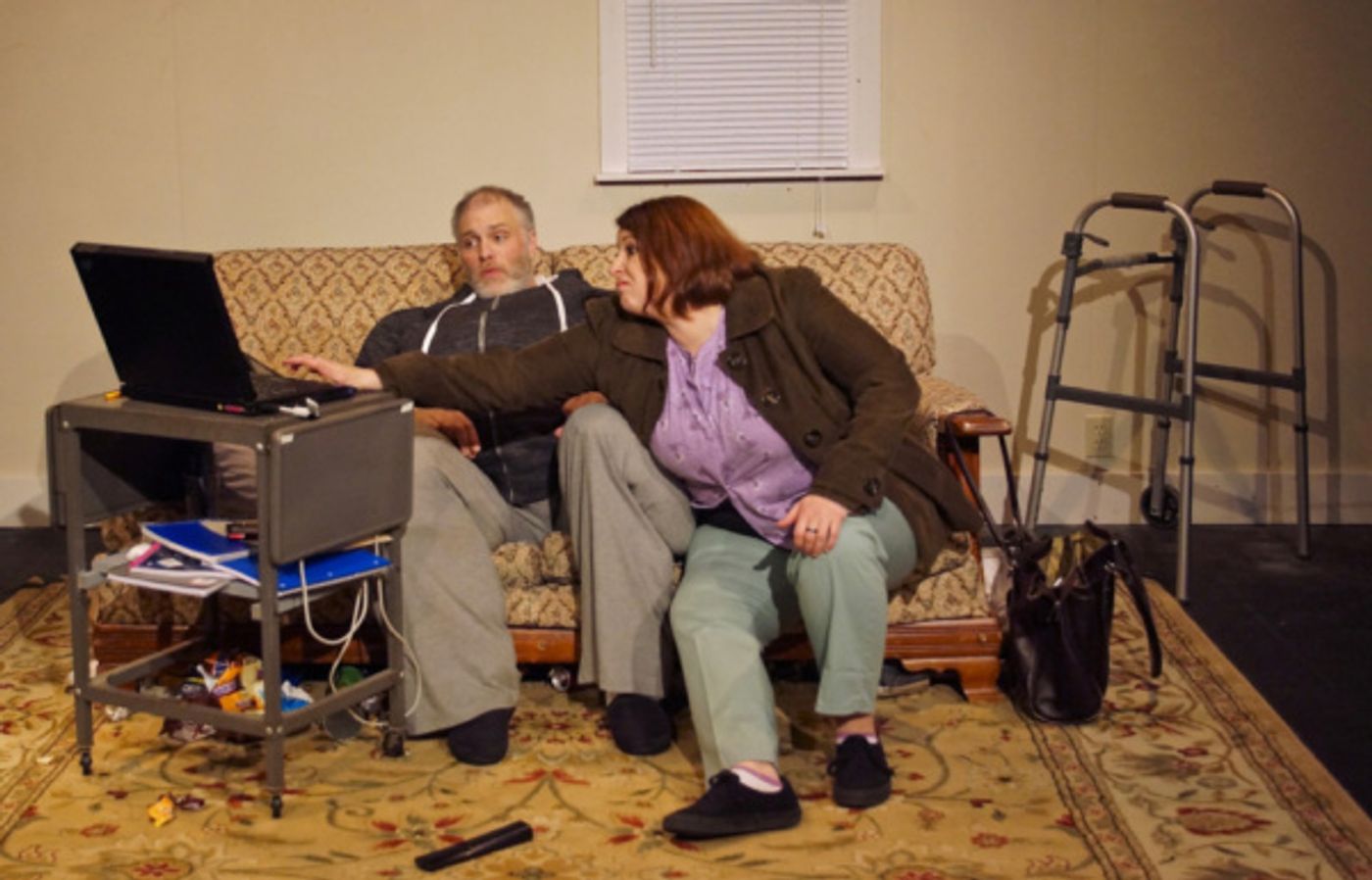 Photo Flash: First Look at Mad Horse Theatre's THE WHALE Photo Flash: First Look at Mad Horse Theatre's THE WHALE Image