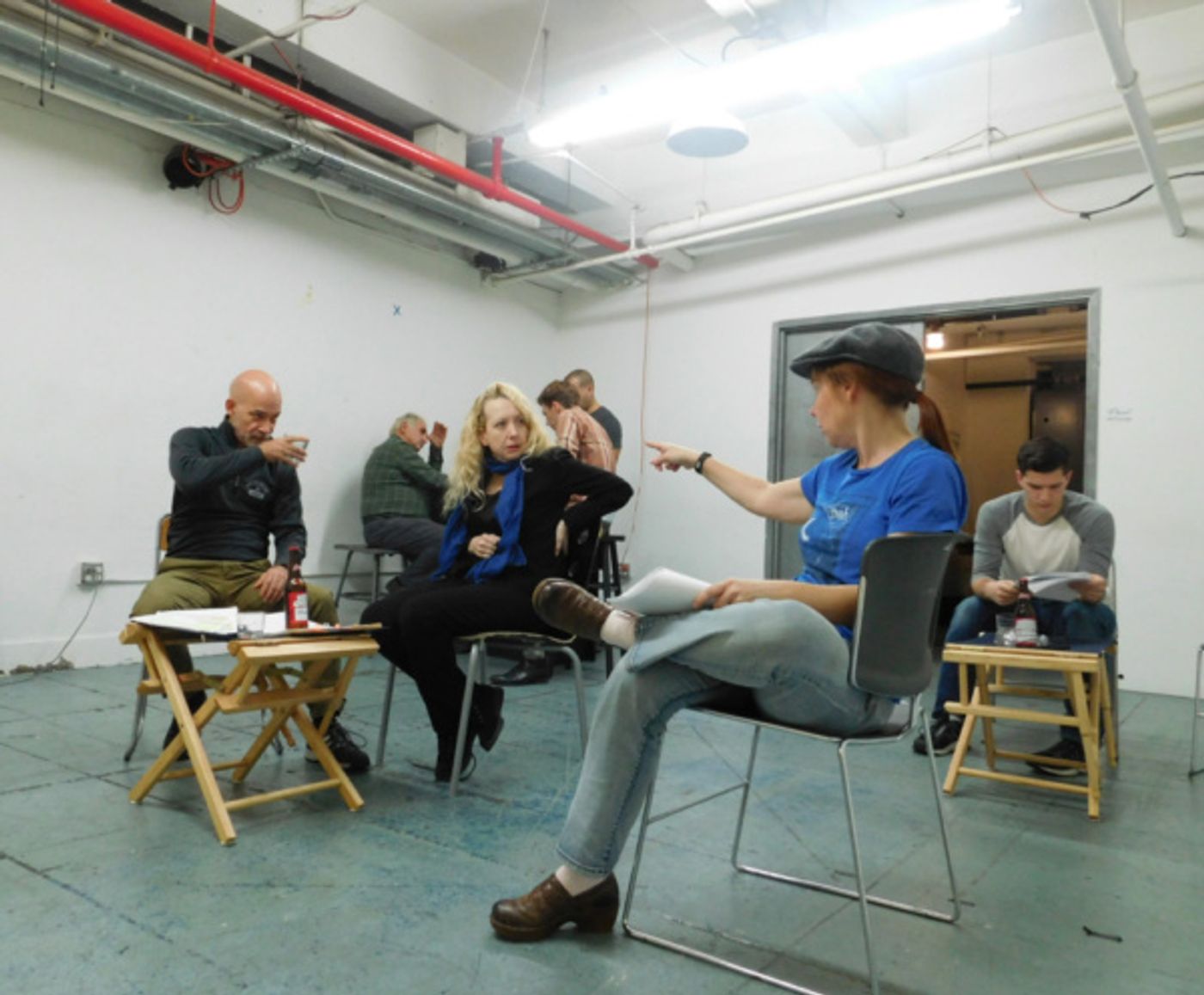 Photo Flash: In Rehearsal with SMALL CRAFT WARNING  Image