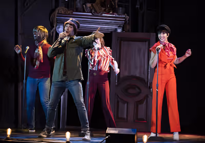 Donald Webber Jr., Corey Cott, Patti Murin and Jackie Cruz Photo