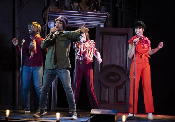 Donald Webber Jr., Corey Cott, Patti Murin and Jackie Cruz Photo