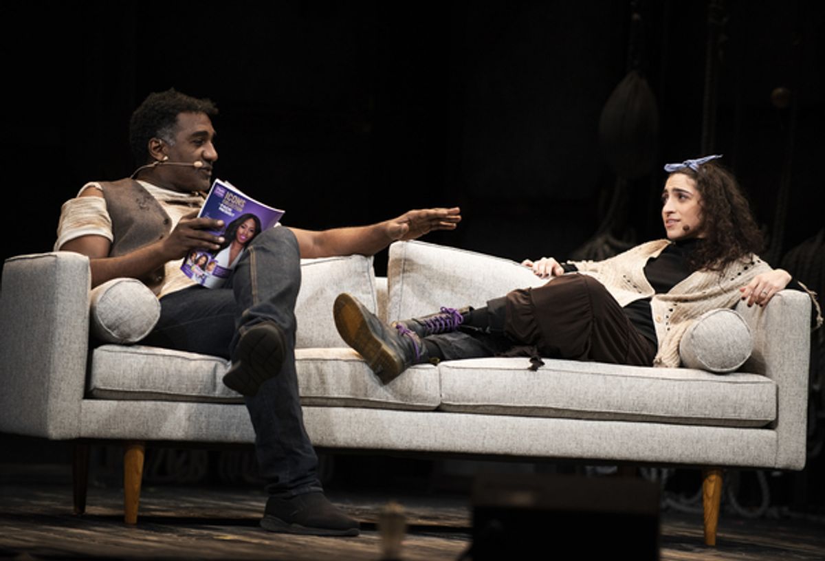Norm Lewis and Emily Estefan at 