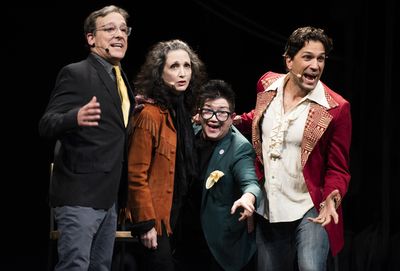 Jeremy Shamos, Bebe Neuwirth, Lea DeLaria and Will Swenson Photo