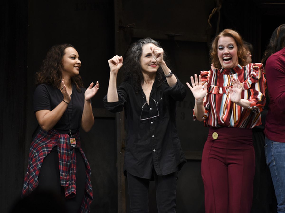 Jasmine Cephas Jones, Bebe Neuwirth and Patti Murin at 