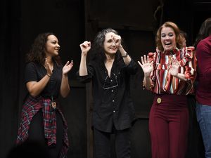 Jasmine Cephas Jones, Bebe Neuwirth and Patti Murin Photo