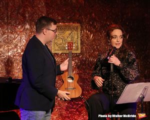 Robbie Rozelle and Melissa Errico @ BroadwayWorld Robbie Rozelle and Melissa Errico Photo