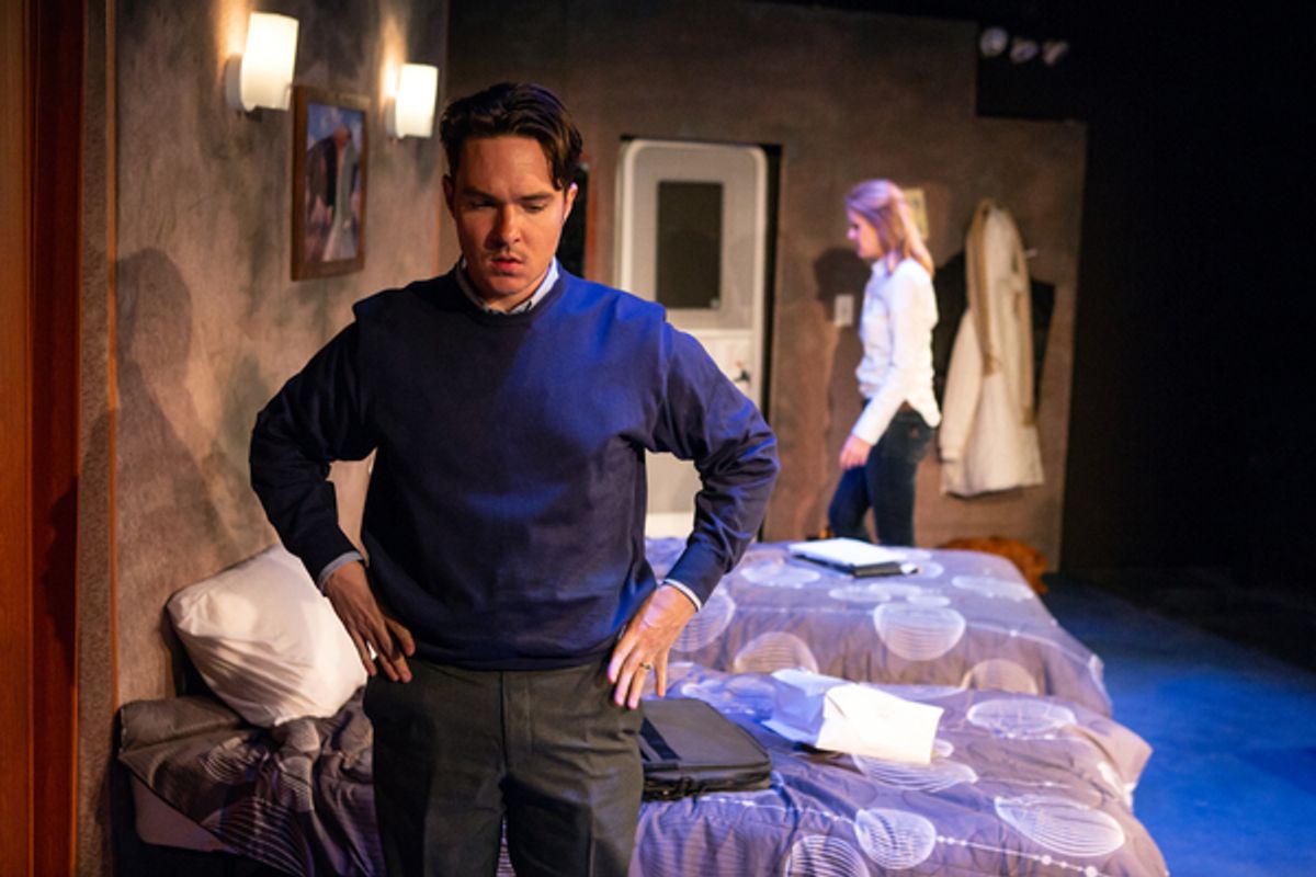 Drew Ledbetter and Kate Grimes at 