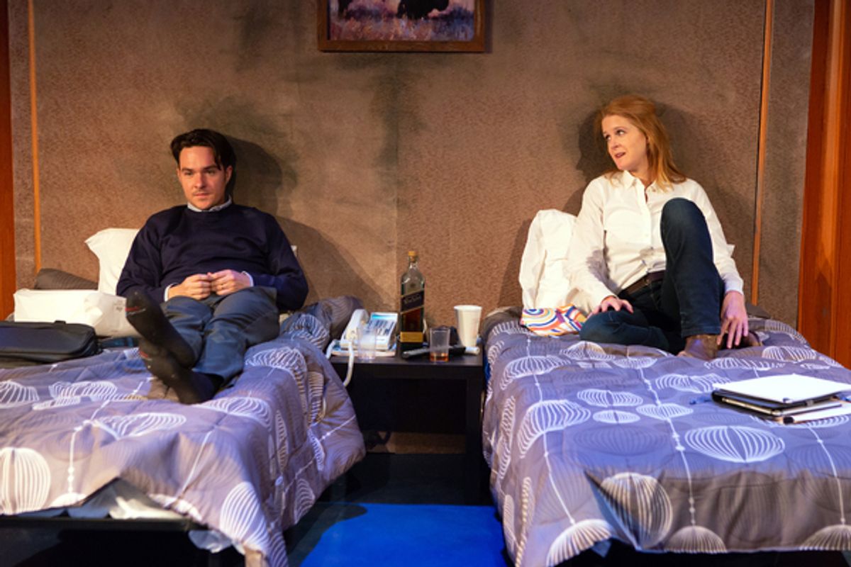 Drew Ledbetter and Kate Grimes at 