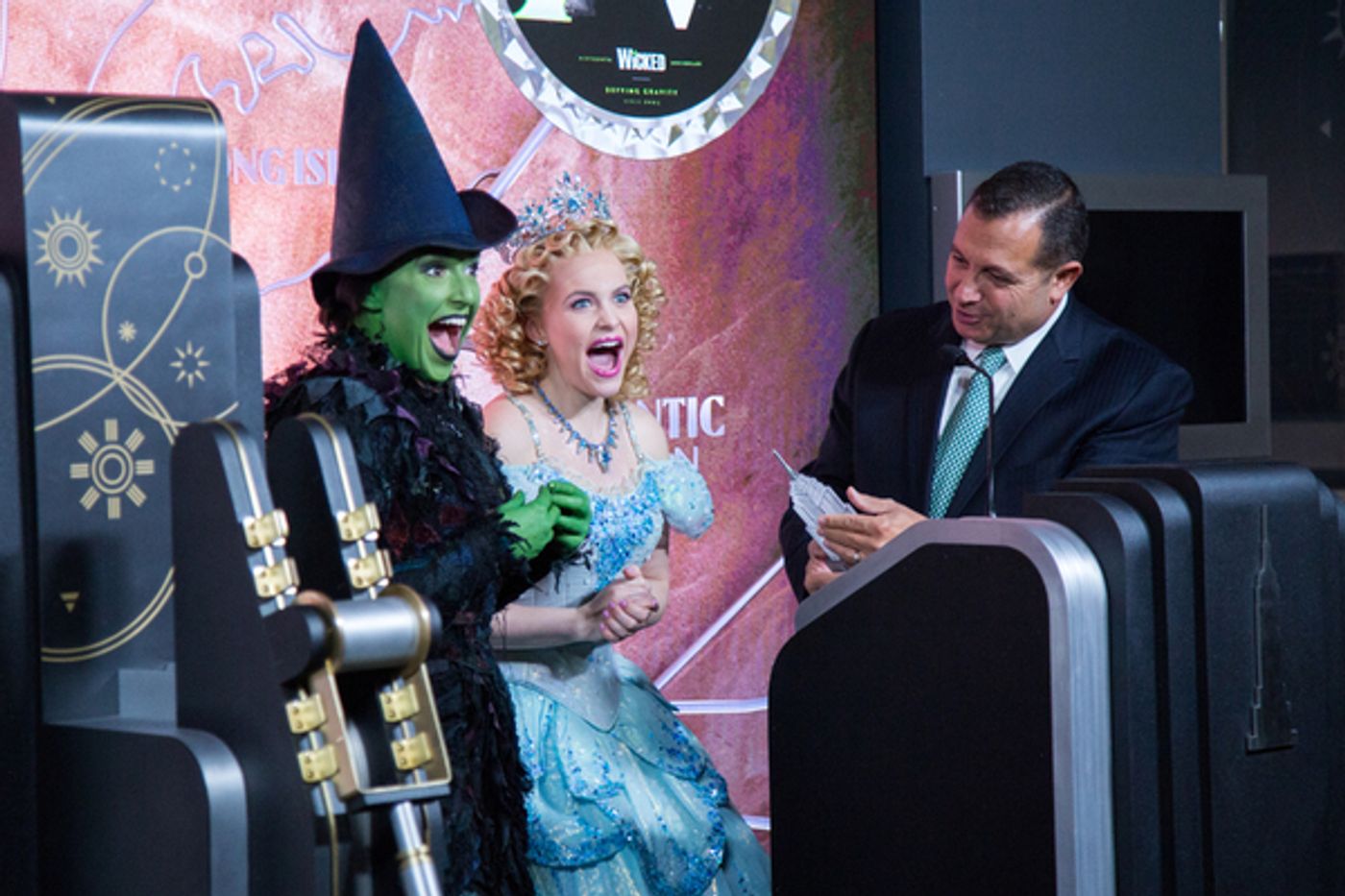 Photo Coverage: The Empire State Gets Swankified to Celebrate WICKED's 15th! Photo Coverage: The Empire State Gets Swankified to Celebrate WICKED's 15th! Image