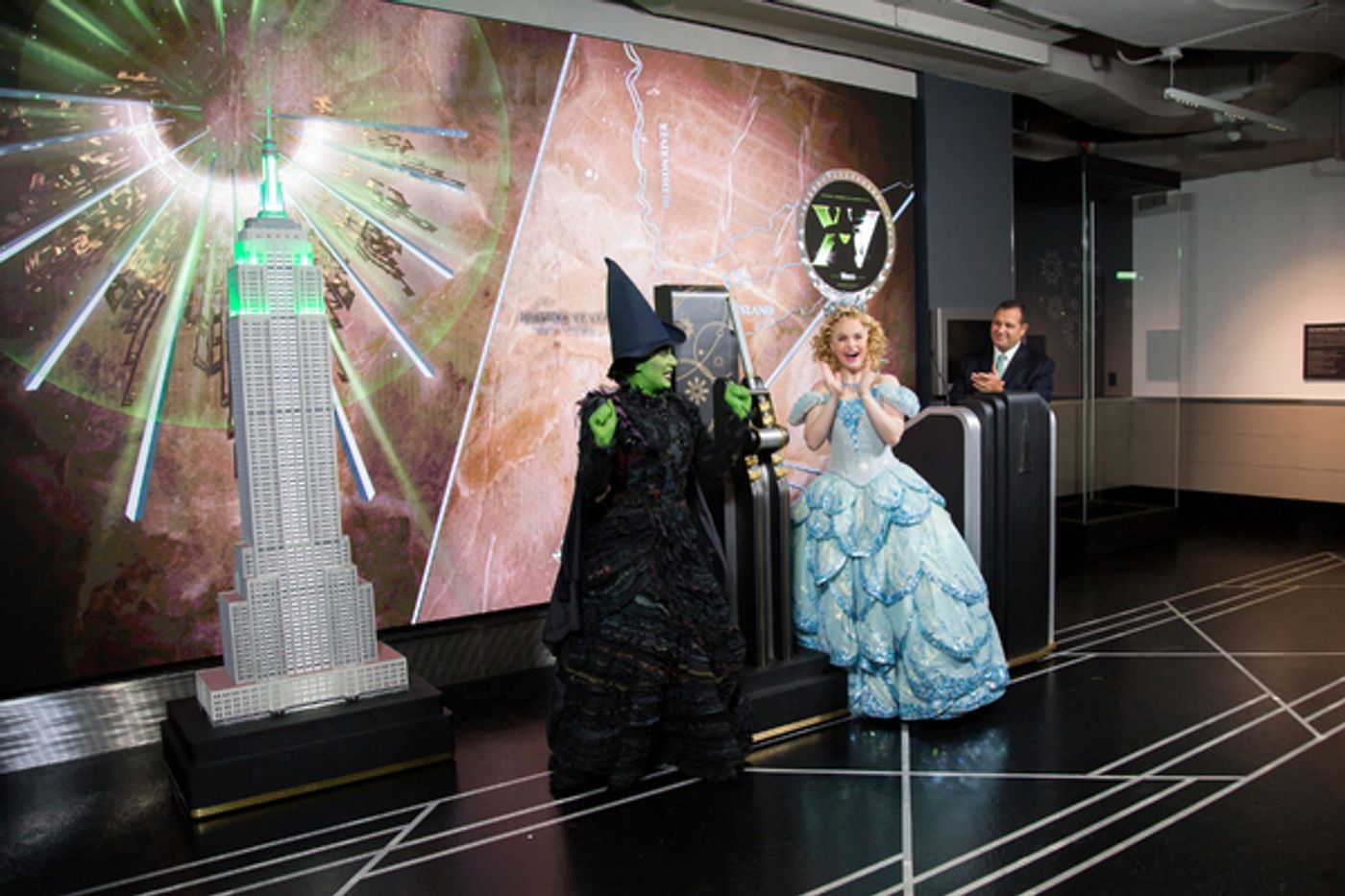 Photo Coverage: The Empire State Gets Swankified to Celebrate WICKED's 15th! Photo Coverage: The Empire State Gets Swankified to Celebrate WICKED's 15th! Image