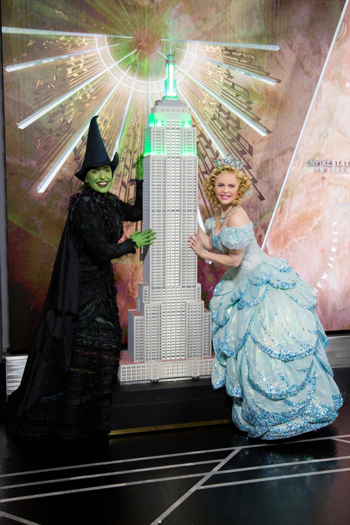 Photo Coverage: The Empire State Gets Swankified to Celebrate WICKED's 15th! Photo Coverage: The Empire State Gets Swankified to Celebrate WICKED's 15th! Image