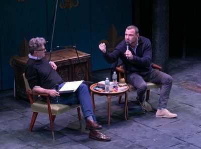 Liev Schreiber and Michael Sexton Photo