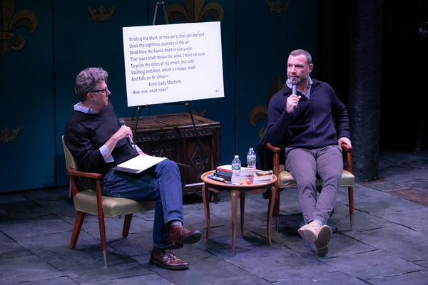 Liev Schreiber and Michael Sexton Photo