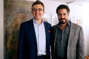 Marcus Mucha and Matthew Saldivar @ BroadwayWorld Marcus Mucha and Matthew Saldivar Photo