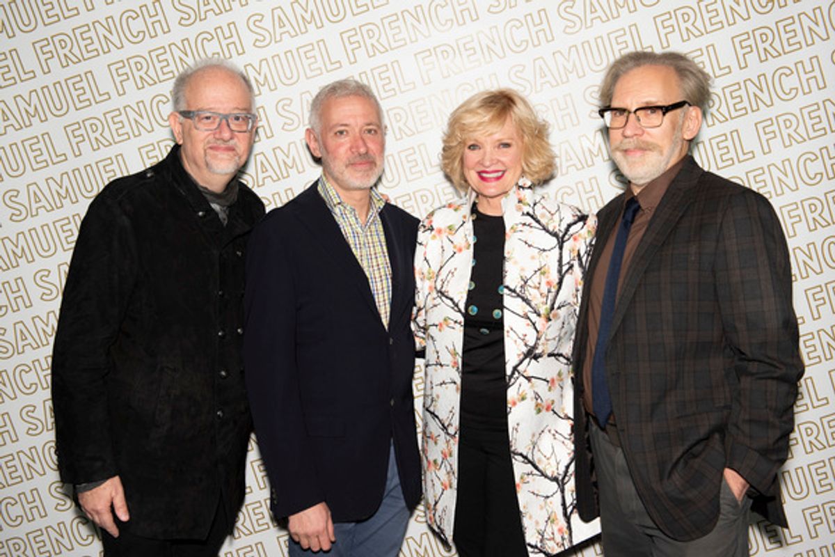 Doug Wright, Scott Frankel, Christine Ebersole at 